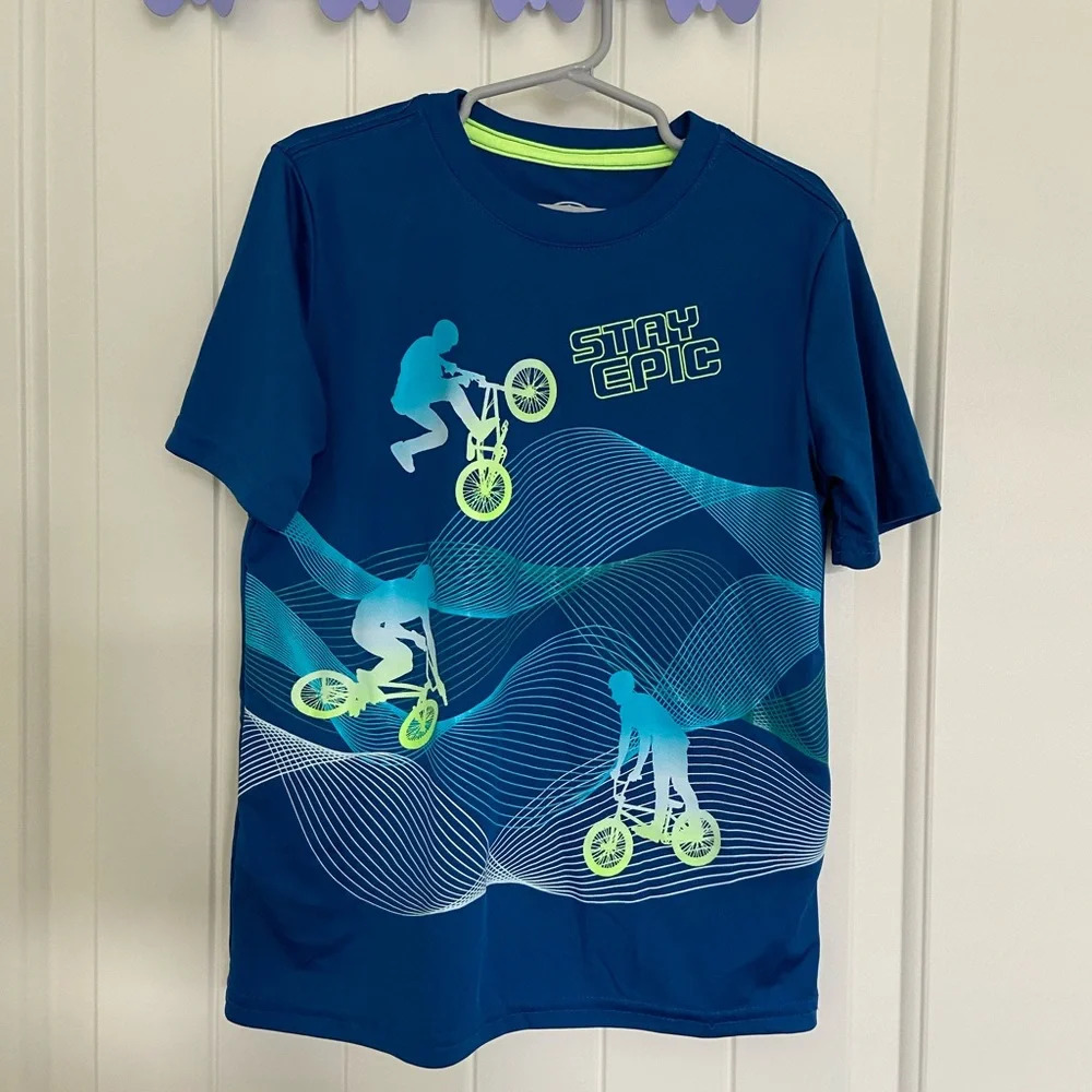 NWOT | Athletic Works boy’s active‎ “stay epic” tshirt — small